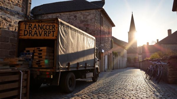 Services divers offerts par un transporteur à Givry