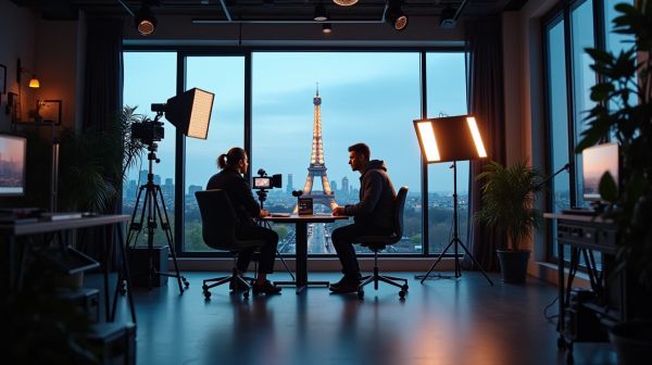 Studio live streaming Paris : optez pour une production de qualité en direct